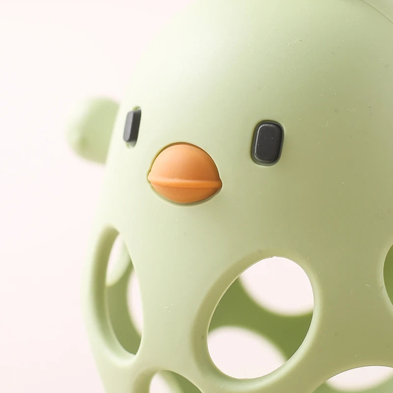 Baby Silicone Rattle