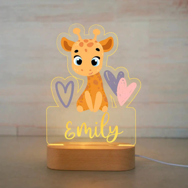 Personalized Animal Night Light