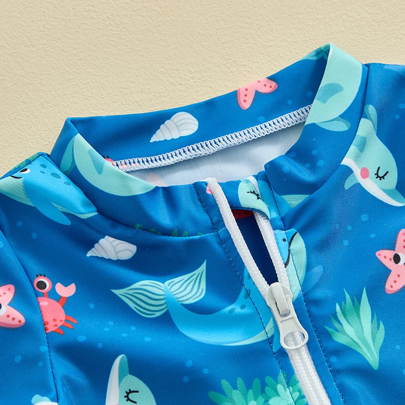 Ocean Adventure Toddler Rash Guard Swimsuit