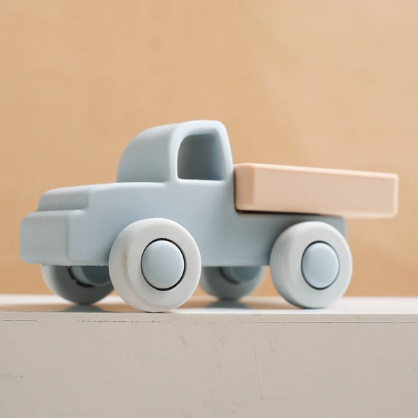 Montessori Baby Silicone Car Toy