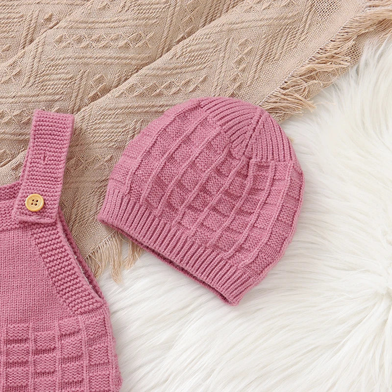 Knitted Baby Jumpsuit