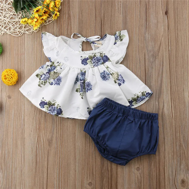 Baby Girl Summer Set