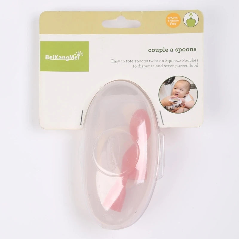 Baby Squeeze Feeding Spoon