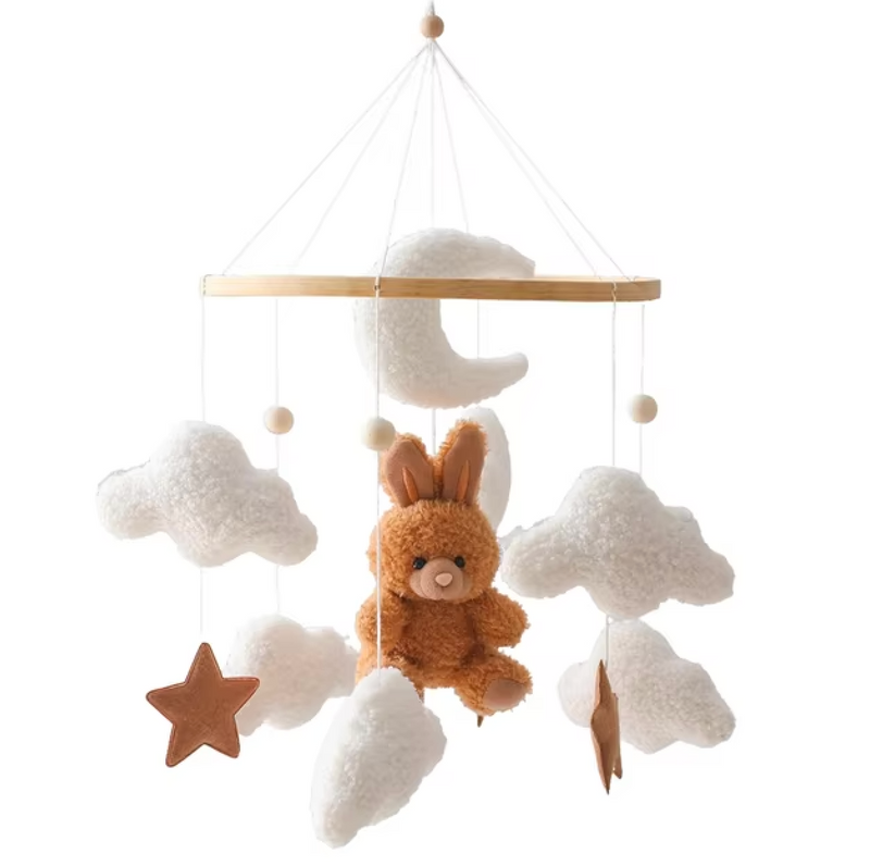 Wooden Crib Mobile