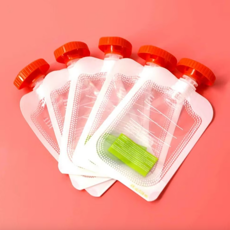 10-Pack Baby Food Squeeze Pouches