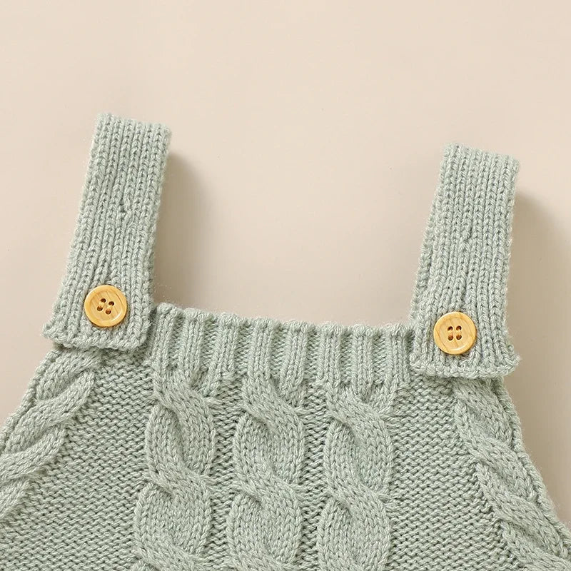 Sleeveless Boys & Girls Knit Jumpsuits