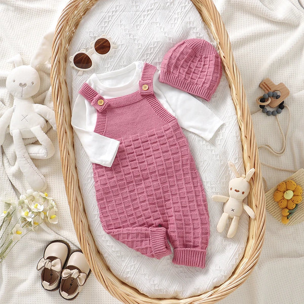 Knitted Baby Jumpsuit